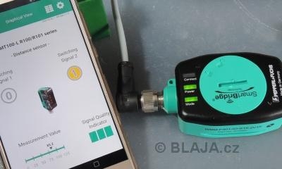 SmartBridge interface pro nastavení snímačů přes mobilní zařízení