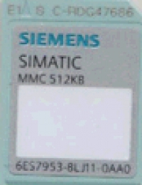 MMC karta Siemens do PLC Simatic S7-300
