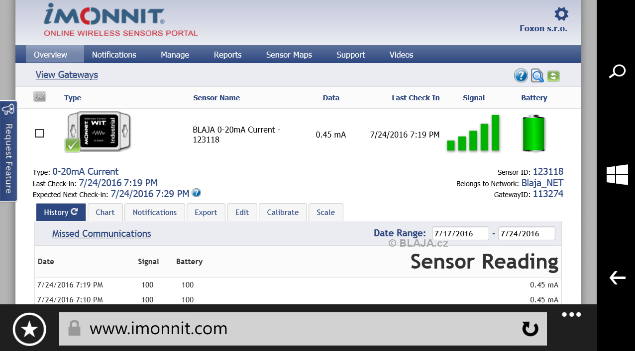 imonnit 53b