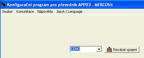 MERCOS převodník signálů APP03