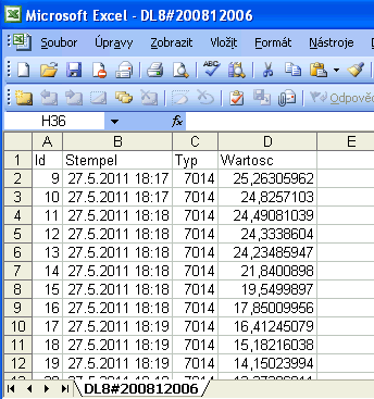 DL8 univerzální datalogger