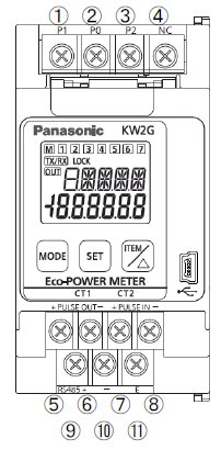 KW2G modul měření spotřeby el.energie