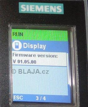 Firmware displej 1511-1PN