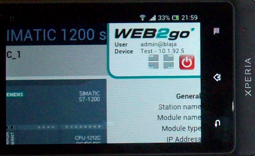 WEB2go pro smart mobile