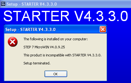 STARTER V4.3 SP3