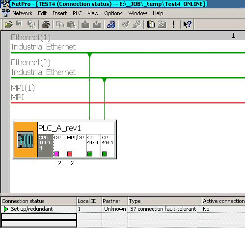 S7 fault-tolerant spojení ve Step7 S7 fault-tolerant spojení ve Step7