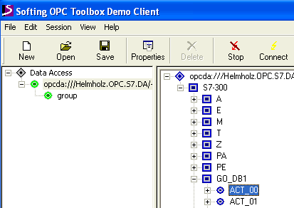 OPC server a NETLink adaptér Helmholz