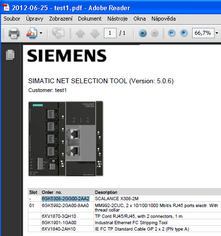 Simatic NET Selection Tool online