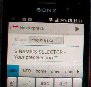 Sinamics Selector