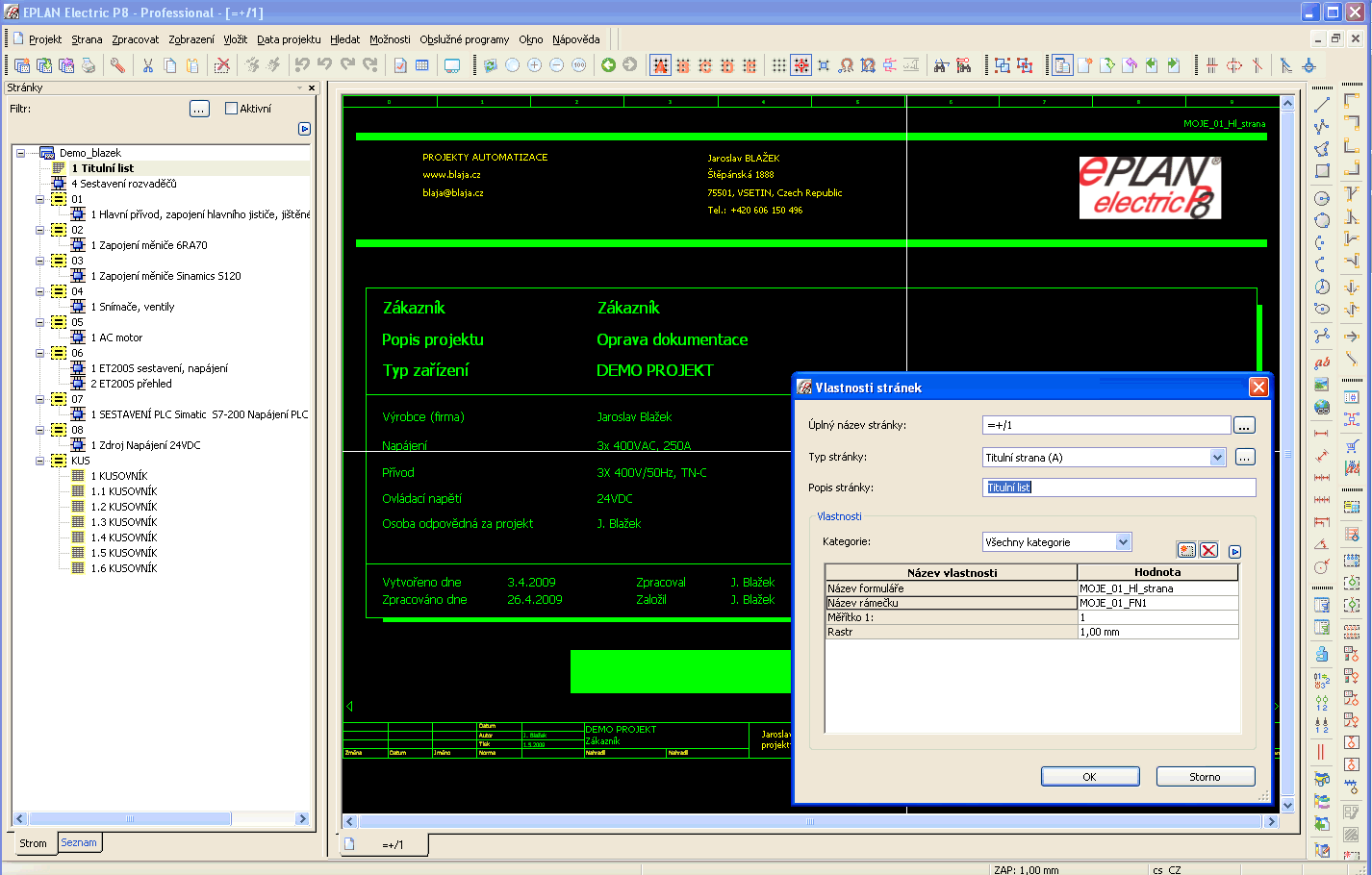 Eplan P8 electric, Simatic S7, Siemens, Sinumerik