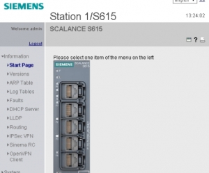SCALANCE S615 nabízí flexibilní ochranu pro automatizační sítě