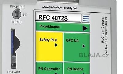 Bezpečně a s vysokým výkonem je PLCnext Control RFC 4072S