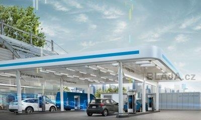 První dobíjecí centrum pro nákladní automobily v ČR