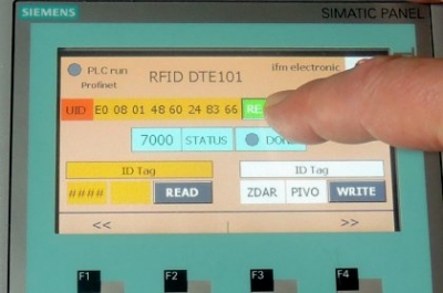 RFID systém DTE101 a Simatic 315-2 PN/DP