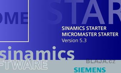 Instalace Sinamics Micromaster Starter V5.3 HF1