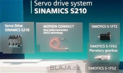 Nové motory Simotics rozšiřují možnosti využití systému Sinamics S210