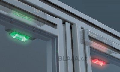 Bezpečnostní dveřní spínače řady SG-P s výrazným podsvícením