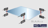 Přesné měření hran laserovým senzorem HG-T