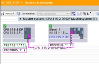 Simatic S7-315-PN/DP s ET200S v TIA Portal