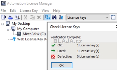 TIA Portal V16 trial licence, online a download projektu do PLC