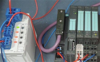 Elektronický jistič WAGO řady 787-16xx s komunikací PLC SIMATIC